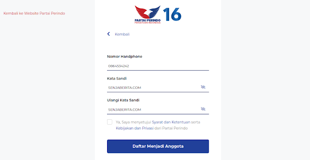 Partai Politik Perindo